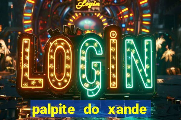 palpite do xande de hoje